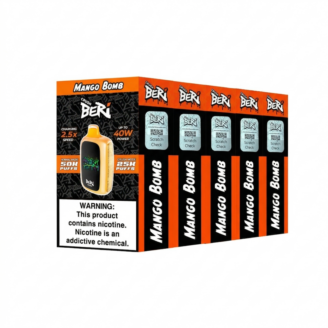 Beri Crush 50k Disposable Vape 5 Pack