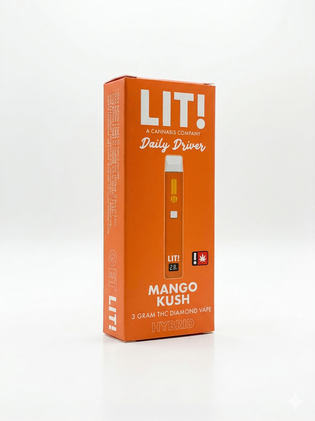 LIT! THC Diamond Disposable Vape 3G
