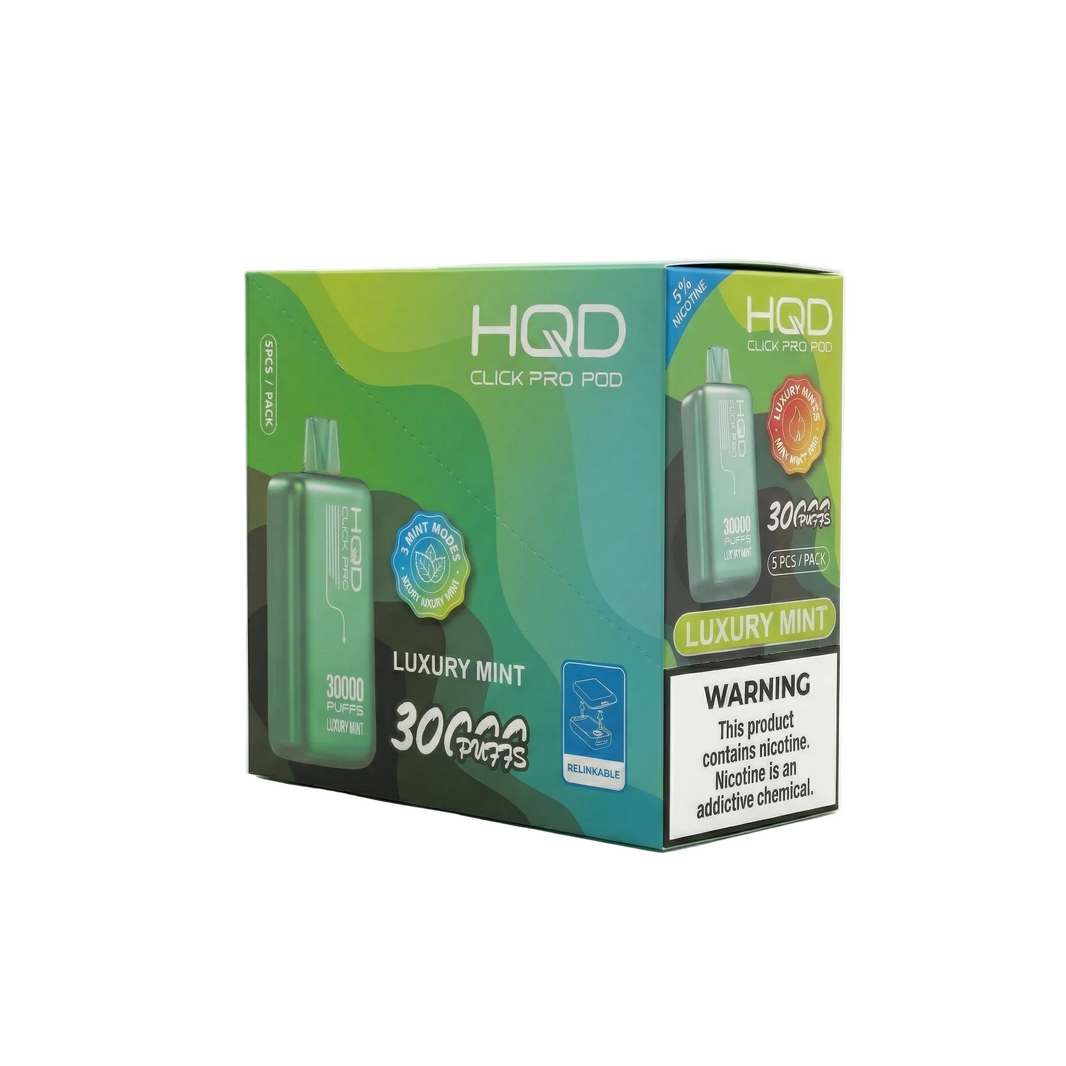 HQD Click Pro Disposable Refill Pods 5 Pack