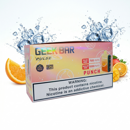 Geek Bar Pulse 15K Disposable Vape 5 Pack