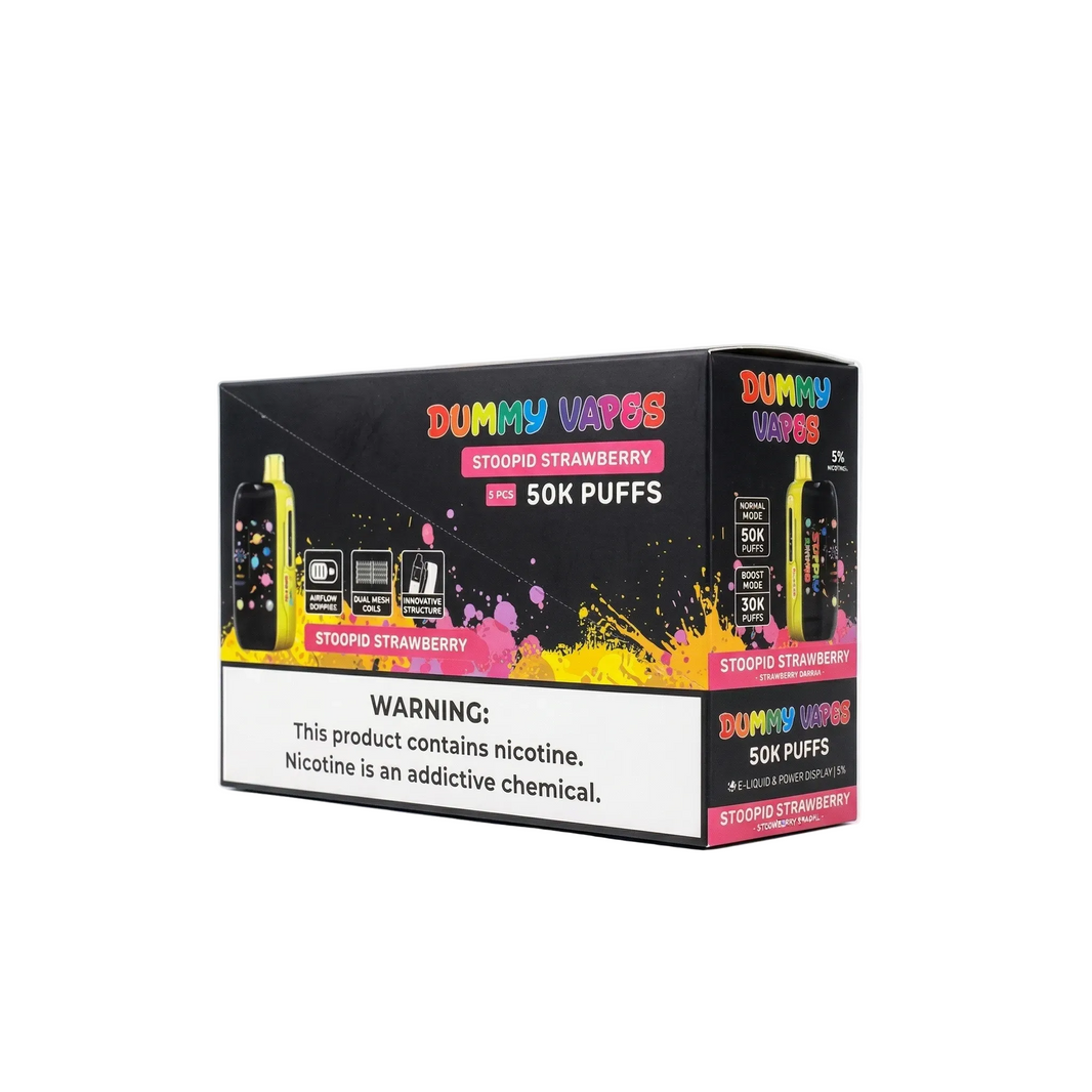 Dummy Vapes 50K Disposable Vape Kit 5 pack