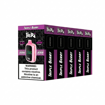 Beri Crush 50k Disposable Vape 5 Pack