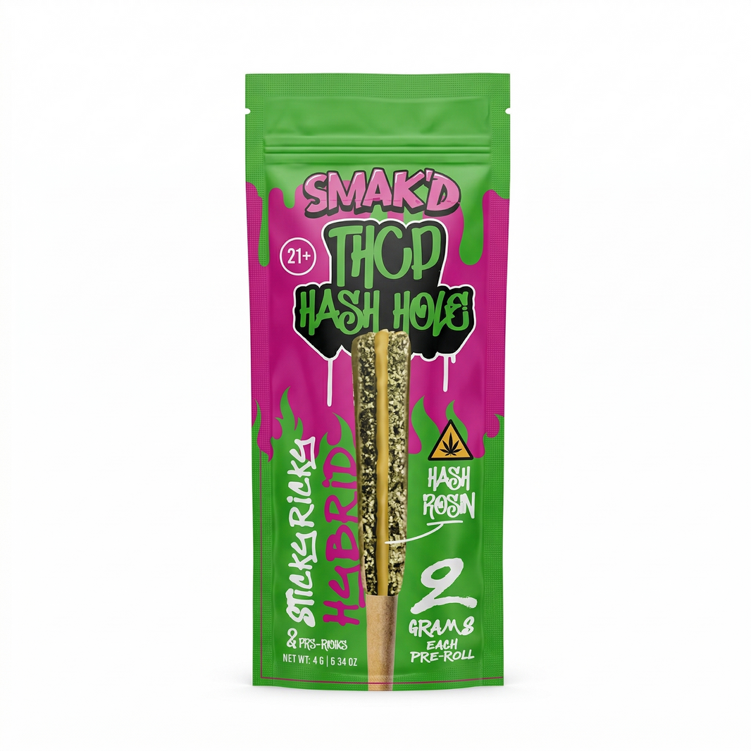 Smak'd THCp Hash Rosin Hole 2G (2Ct)