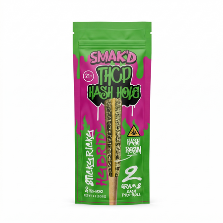 Smak'd THCp Hash Rosin Hole 2G (2Ct)
