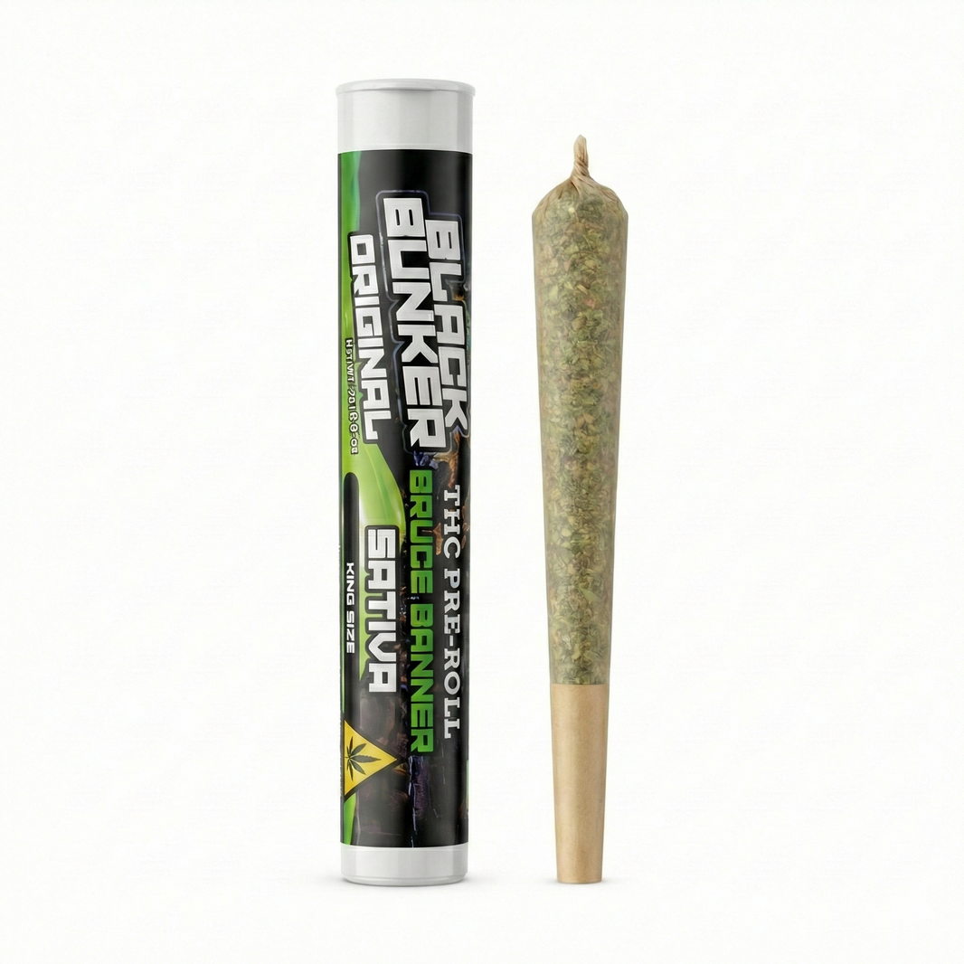 Black Bunker Original THC Pre Rolls 2G (1Ct)