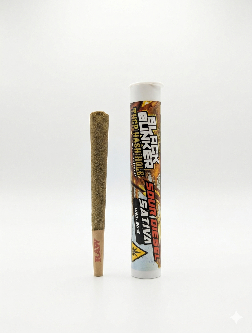 Black Bunker Hash Hole THC Pre Rolls 2G (1Ct)