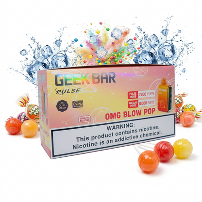 Geek Bar Pulse 15K Disposable Vape 5 Pack