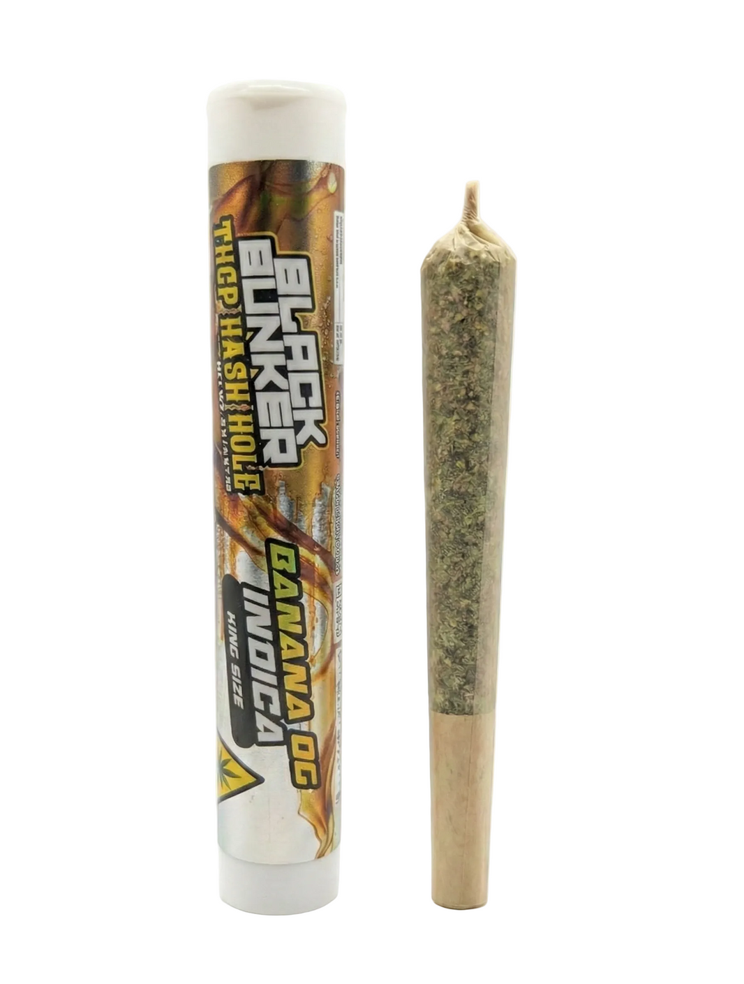 Black Bunker Hash Hole THC Pre Rolls 2G (1Ct)