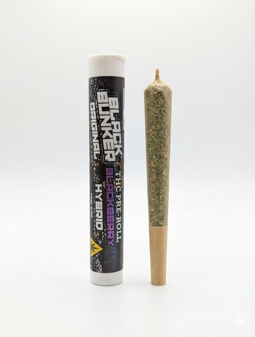 Black Bunker Original THC Pre Rolls 2G (1Ct)