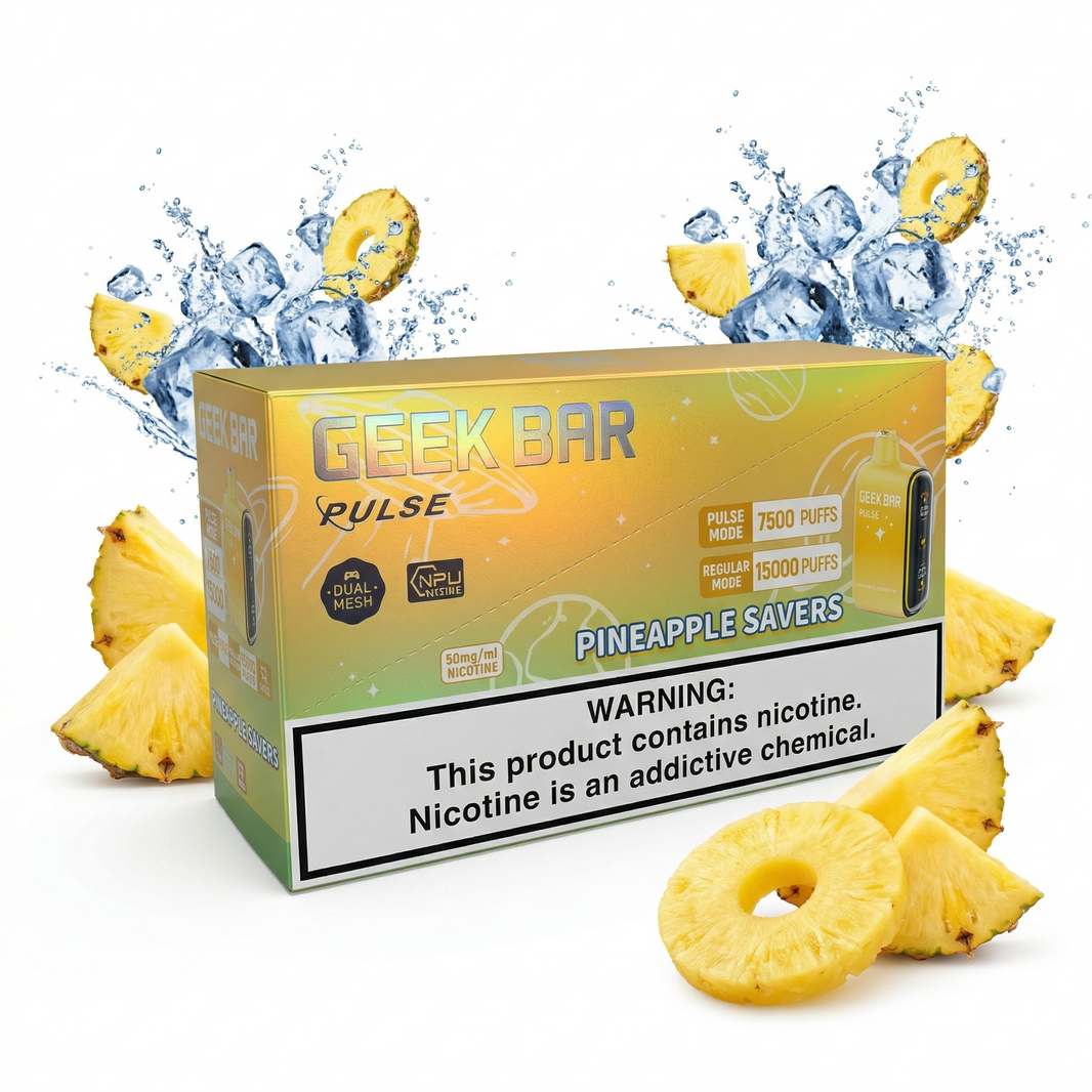 Geek Bar Pulse 15K Disposable Vape 5 Pack