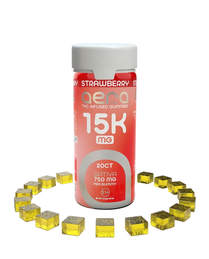 Aera THC Infused Gummies 15000MG (20Ct)