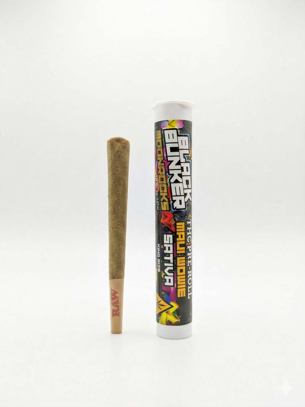 Black Bunker Moonrocks THC Pre Roll 2G (1ct)