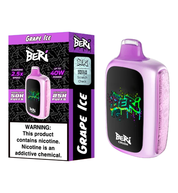 Beri Crush 50k Disposable Vape HQD Tech USA Beri Crush 50k Disposable Vape HQD Tech USA