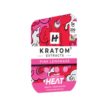 Heat Kratom Extract Tablets 200MG (3Ct)