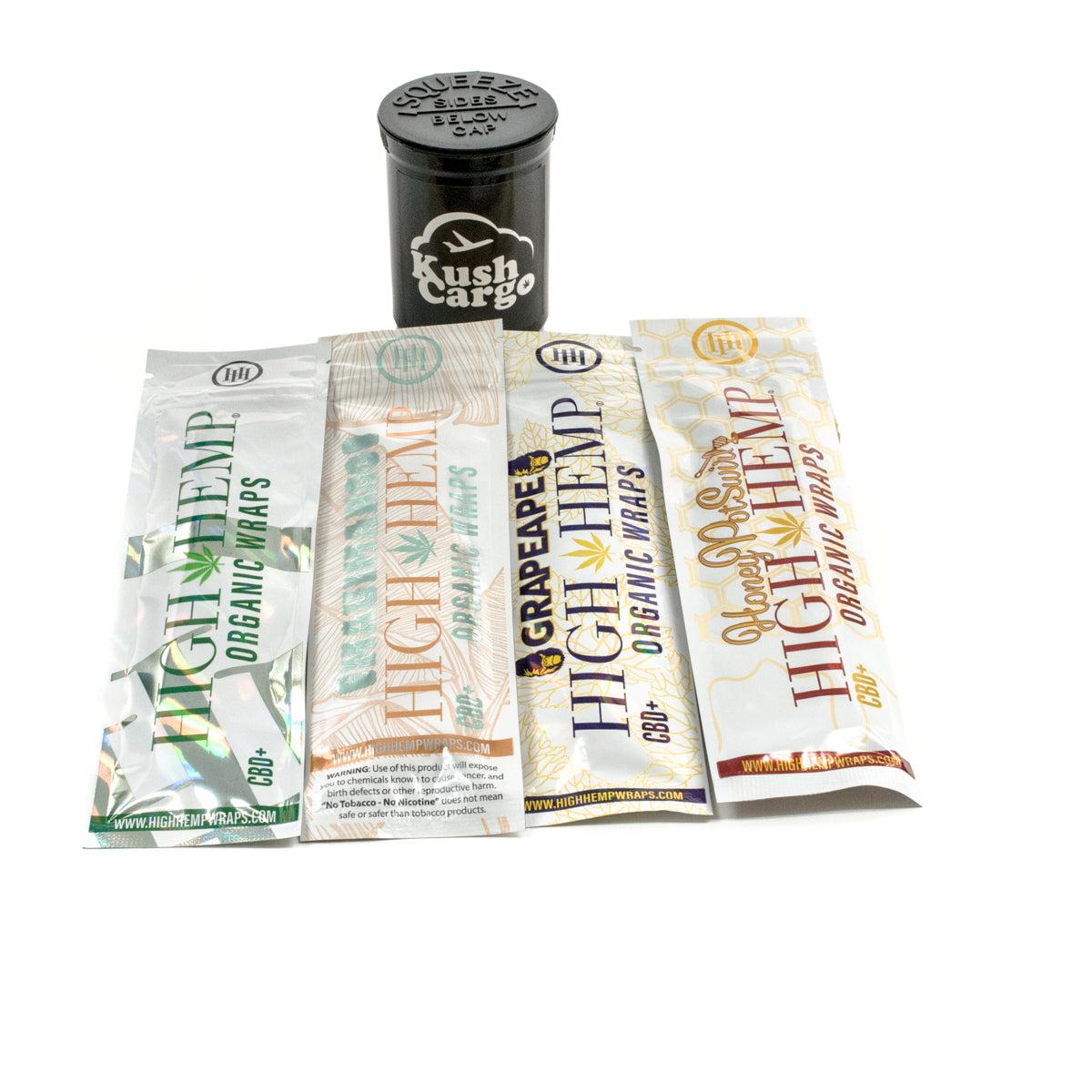 High Hemp Vegan Wraps Variety 5 Pack