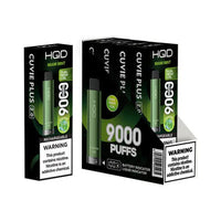 HQD Cuvie Plus 2.0 9000 Disposable Vape 5 Pack