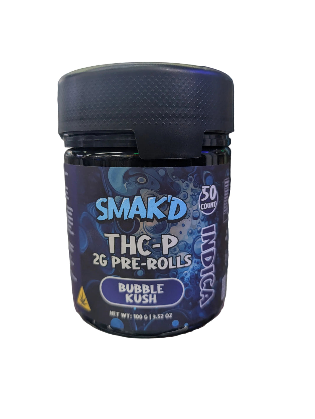 SMAK'D THCp Pre Rolls Jar 2G (50Ct)
