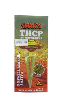 Smak'd THCp Moonrock Pre Rolls 2G (2Ct)
