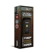 Black Bunker Live Resin THCp Disposable Vape 3G