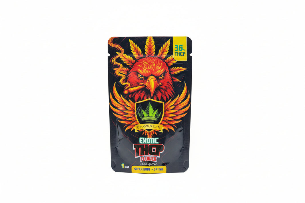 Crownzen Exotic THCp Flower 1G