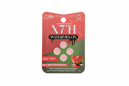 X7'H Full Spectrum Kratom Tablets 8000MG (4Ct)