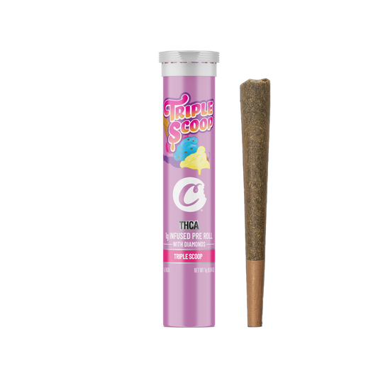 Cookies Diamond Infused Pre-Roll - Triple Scoop (1g)