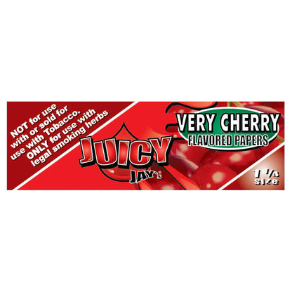 Very Cherry Juicy Jays Flavored Rolling Papers  1-1/4″