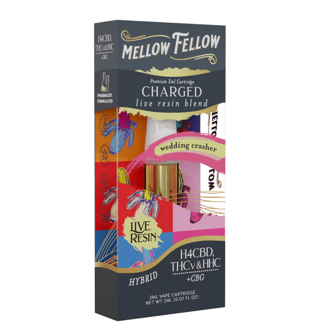 Mellow Fellow Charged Blend Live Resin Vape Cartridge 2G