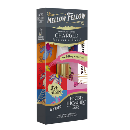 Mellow Fellow Charged Blend Live Resin Vape Cartridge 2G