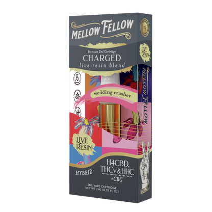 Mellow Fellow Charged Blend Live Resin Vape Cartridge 2G