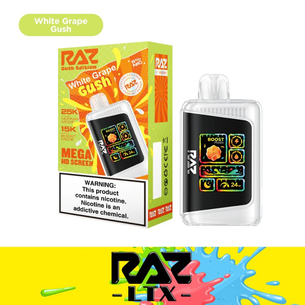 RAZ DC25000 Disposable Vape with Full Color Animation