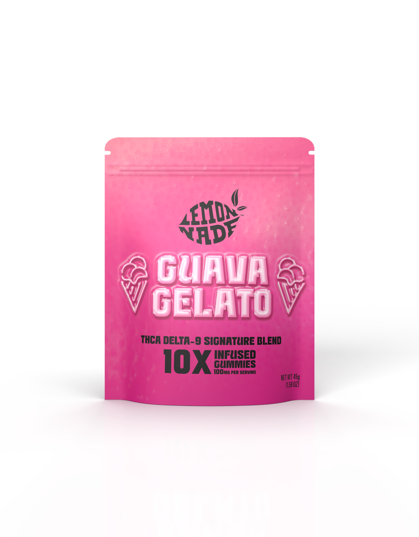 Lemonnade Infused Gummies - Guava Gelato