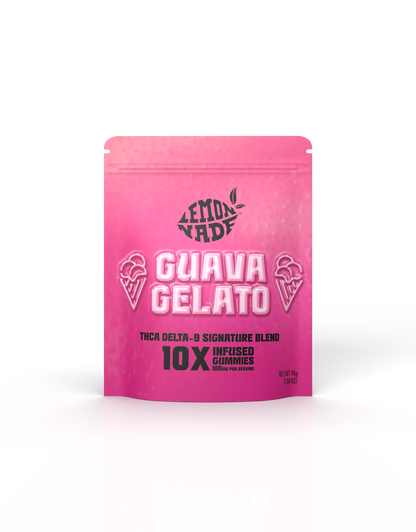 Lemonnade Infused Gummies - Guava Gelato