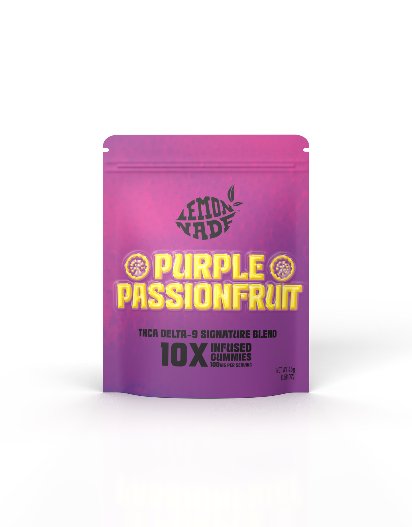 Lemonnade Infused Gummies - Purple Passionfruit