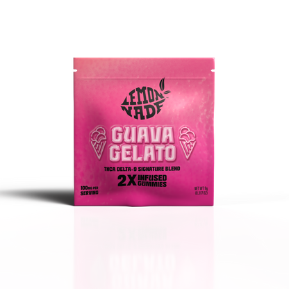 Lemonnade Infused Gummies - Guava Gelato