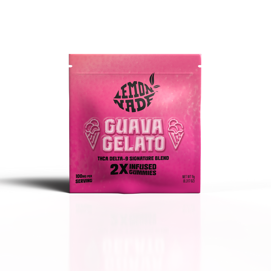 Lemonnade Infused Gummies - Guava Gelato