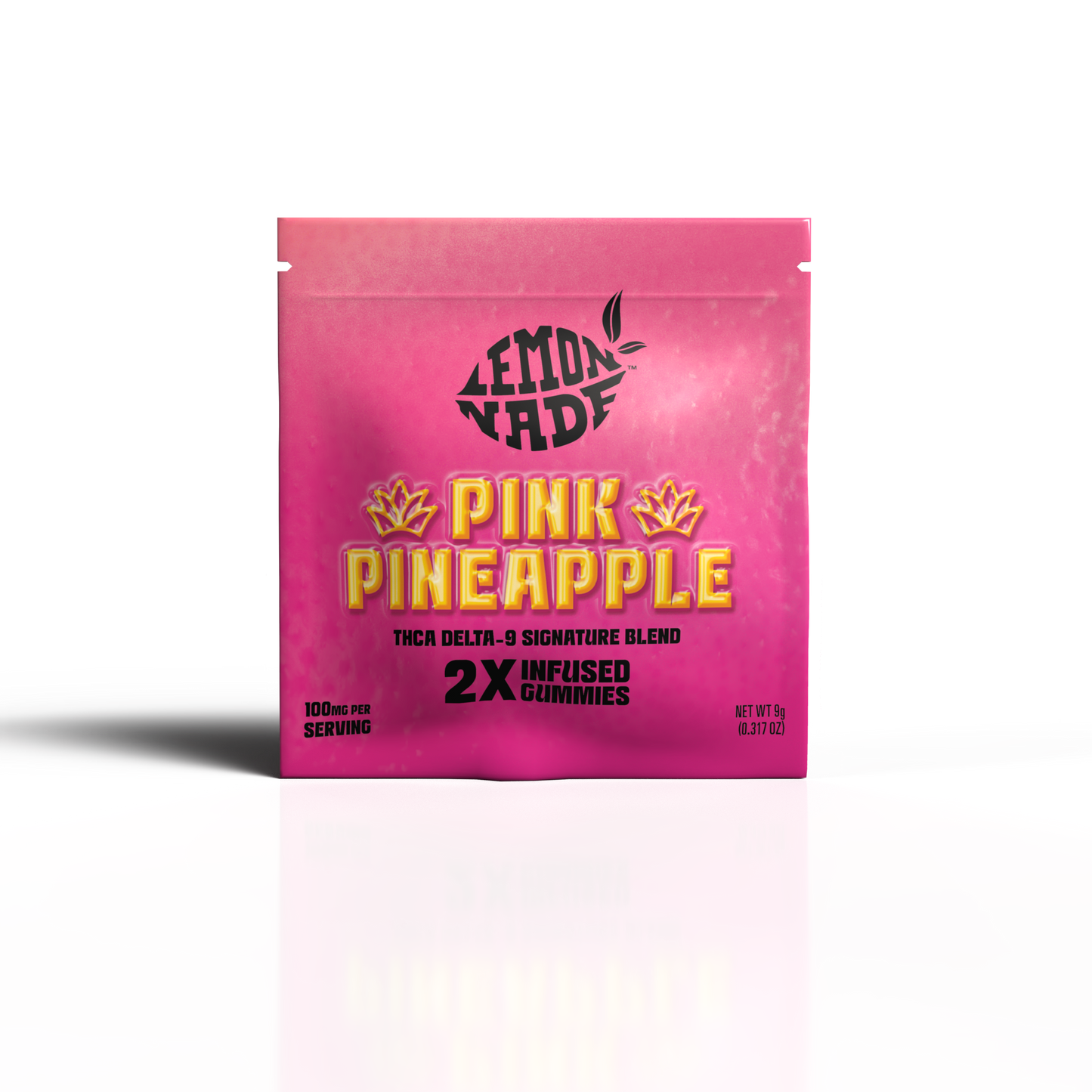 Lemonnade Infused Gummies - Pink Pineapple