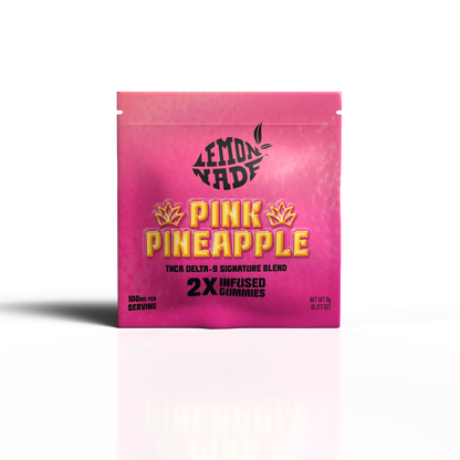 Lemonnade Infused Gummies - Pink Pineapple