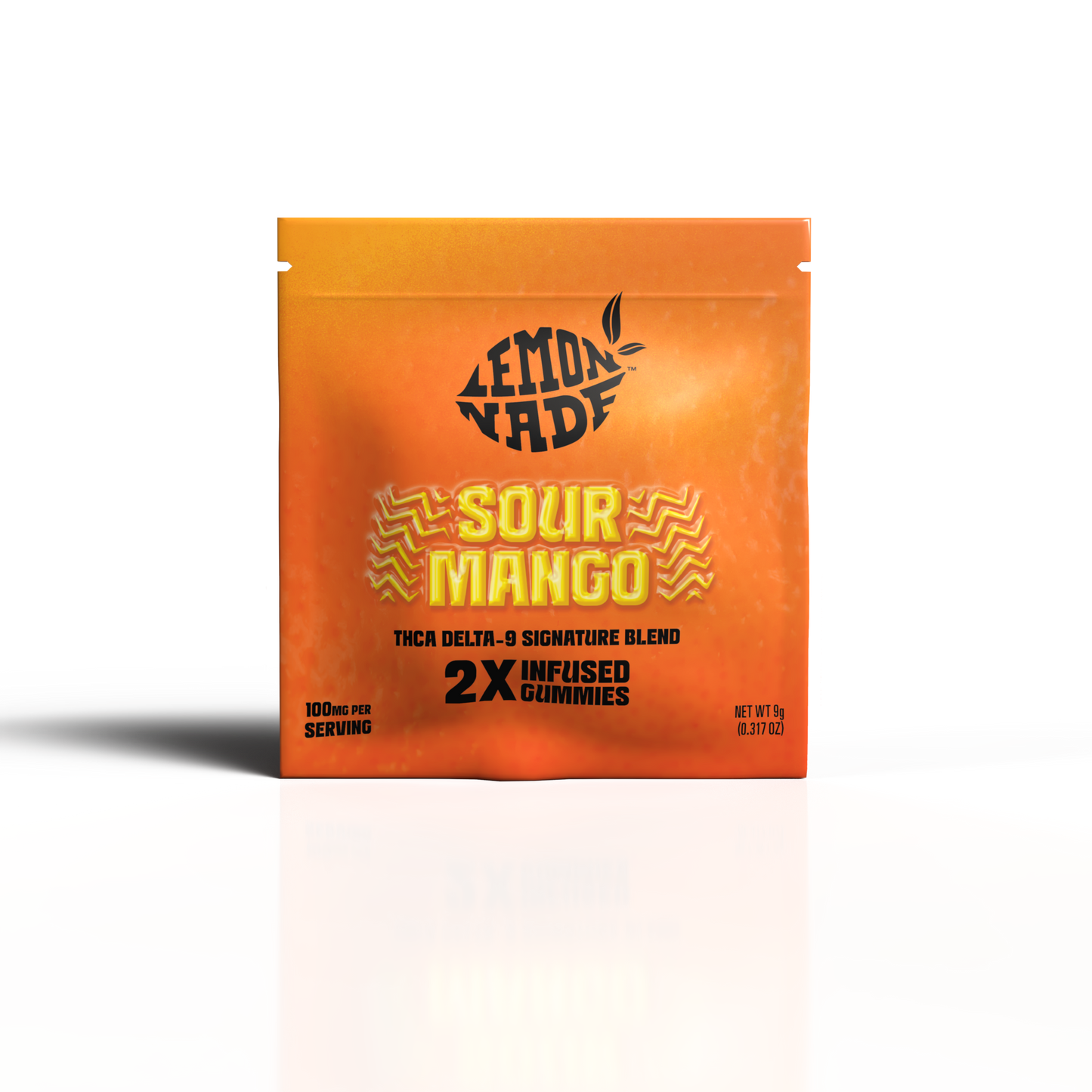 Lemonnade Infused Gummies - Sour Mango