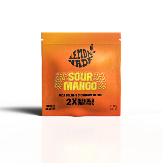 Lemonnade Infused Gummies - Sour Mango