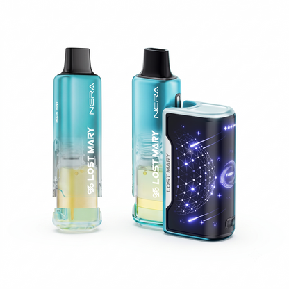 Lost Mary Nera Fullview Kit 70000 Puffs - Miami Mint & Winter Mint