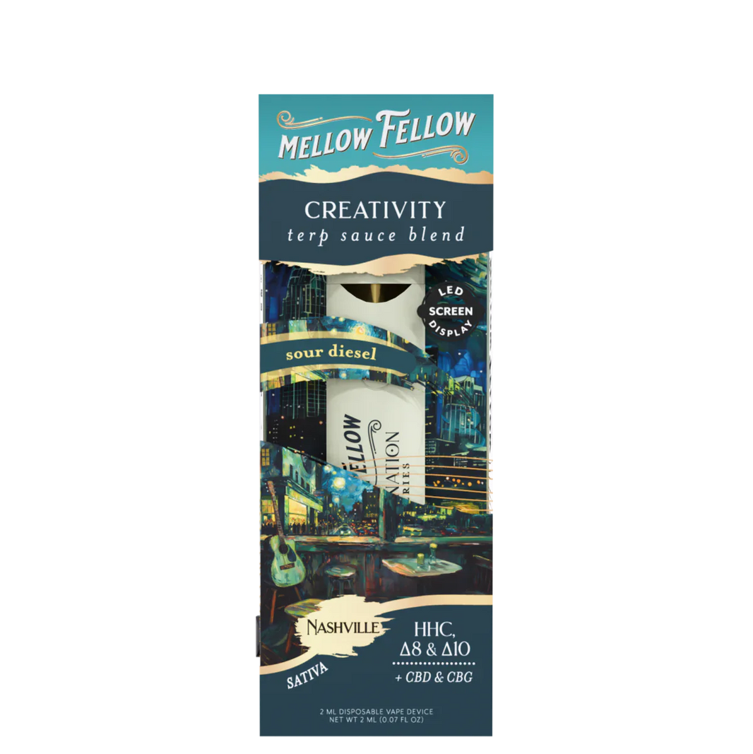 Mellow Fellow Creativity Blend Terp Sauce Disposable Vape 2ML