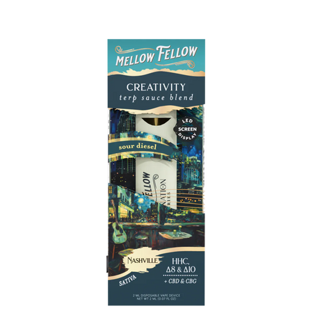 Mellow Fellow Creativity Blend Terp Sauce Disposable Vape 2ML