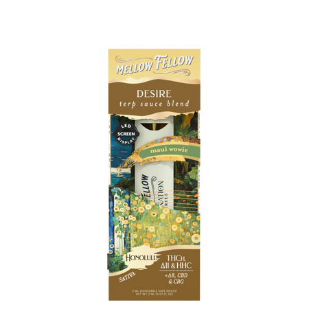 Mellow Fellow Desire Blend Terp Sauce Disposable Vape 2ML