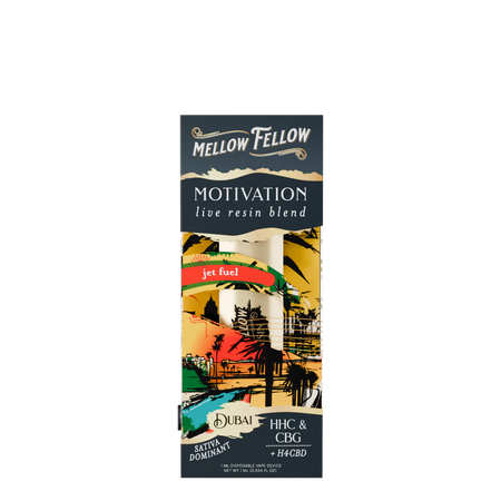 Mellow Fellow Motivation Blend Live Resin Disposable Vape 1ML