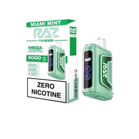 RAZ TN9000 0% Zero Nicotine Disposable Vape
