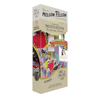 Mellow Fellow Motivation Premium Blend Vape Cartridge 2ML