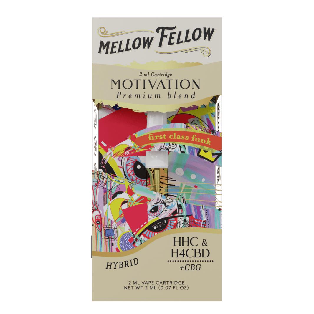 Mellow Fellow Motivation Premium Blend Vape Cartridge 2ML