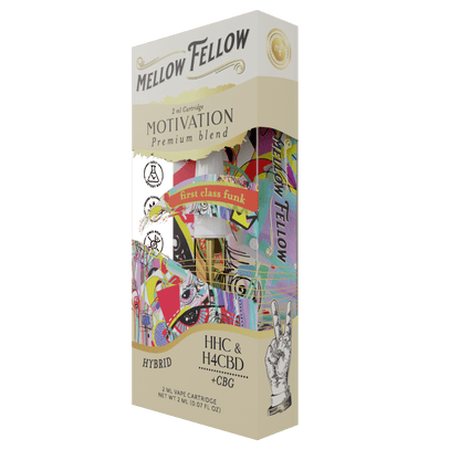 Mellow Fellow Motivation Premium Blend Vape Cartridge 2ML