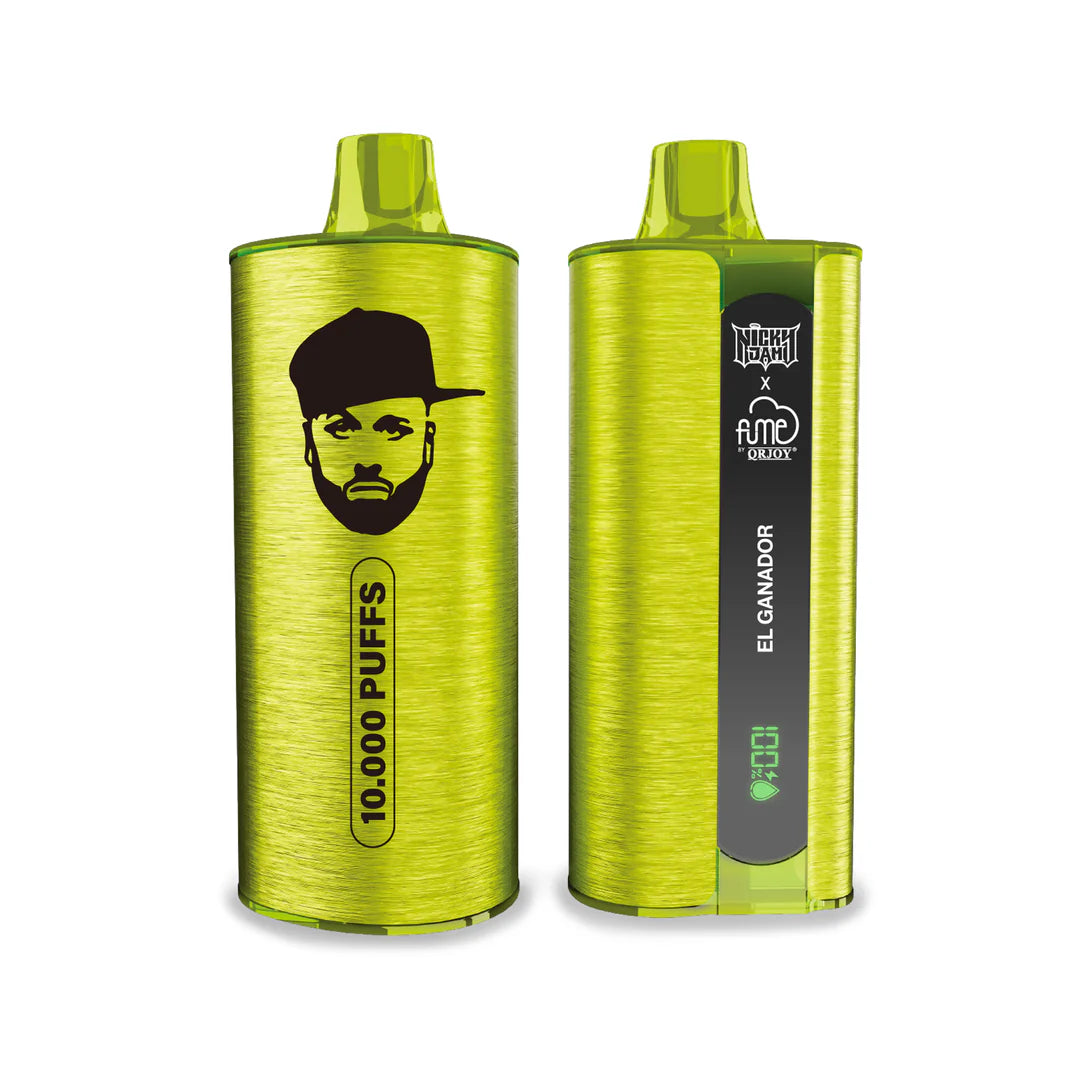 Fume x Nicky Jam 10000 Disposable Vape HQD Tech USA Fume x Nicky Jam 10000 Disposable Vape HQD Tech USA
